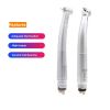 Push Button Type Turbine Dental High Speed Handpiece with LED Light