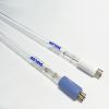 High output light ultraviolet 90w uvc lamp sterilizer ozone free quartz glass tube