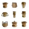 Brass camlock coupling