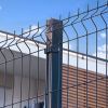 Wire Mesh Fence Panel 3D Curvy folds Welded mesh  panel Galv. with Coating