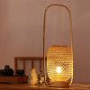 Unique Design Table Lantern High Quality Rattan Candle Holder Natural Rattan Lantern Vietnamese Supplier ODM/OEM