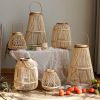 Unique Design Table Lantern High Quality Rattan Candle Holder Natural Rattan Lantern Vietnamese Supplier ODM/OEM