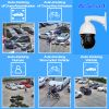 WDR 120dB 3MP Auto Tracking Uniview IP Security Speed Dome PTZ Camera Outdoor Human Detection Smart CCTV PTZ Camera