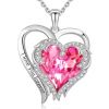 Love Heart Pendant Nec...