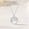 10 Gram 0.02m Tree Of Life Pendant Necklace Wedding 5A Cubic Zirconia Necklace