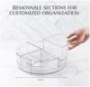 360ÃÂ° Rotating 4slots removable  food holders