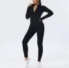 Yoga Suit Legging Sets Fitness Women′s Long Bodysuit One Piece Workout Jumpsuit Women′s Sportswear