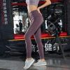 Women Seamless Fitness Tights Top High Waisted Scrunch Legging Quick Dry Workout Gym Sports Yoga Wear