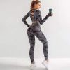 Ladies Sport Suit Tight Sport Top Yoga Wear Fitness Wear Gym Wear Running Suit Cycling Sportswear