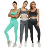 Women Seamless Gym Fitness Activewear Set High Waisted Pants