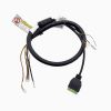 005 IP Camera Extension Cable Manufacturer Wire Harness With Connector RJ45 Base Flat Needle Snap Case ABS Back Plug