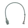 005 IP Camera Extension Cable Manufacturer Wire Harness With Connector RJ45 Base Flat Needle Snap Case ABS Back Plug