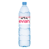 Evian Mineral Water No-Return PET 158203 FRANCE carton @ 12 bottles x 1, 5 litre