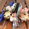 Soft 3D 2D Pvc Keychains / Keyrings