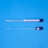 Disposable Sterile Specimen Collection Nylon Flocked Nasopharyngeal Swab with Tube