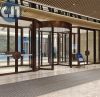 Full Circular Auto Glass Door Hotel 2-wing Automatic Revolving Door Customizable Style Commercial Entrance Door
