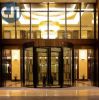 Full Circular Auto Glass Door Hotel 2-wing Automatic Revolving Door Customizable Style Commercial Entrance Door