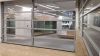 Automatic Vertical Folding Movable Wall Partition Motorized Retractable Glass Walls Interior Door Lifting Partition Telescopic