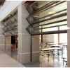 Automatic Vertical Folding Movable Wall Partition Motorized Retractable Glass Walls Interior Door Lifting Partition Telescopic