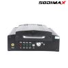 Compact 4 Channel Mobile DVR H.264 HDD with Panic Button Built - In GPS