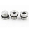 Hollow Hex Hydraulic Plugs High Quality Stainless Steel Oil Silver Hexagon Male Plug Steel Female 1/2'' Npt Suppliers Casting