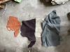 Leather waste from new...