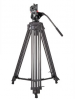 Miliboo Mtt608 Aluminum Long Type Tripod with Vertical Shooting Fluid Head