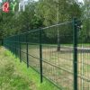 Galvanized Welded Mesh Fence PVC Coated 3D Steel Wire Mesh Fence Metal Garden Fence Panel