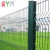 Galvanized Welded Mesh Fence PVC Coated 3D Steel Wire Mesh Fence Metal Garden Fence Panel