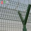 Welded Mesh Airport Fence Security Prison Wire Mesh Fence with Razor Barbed Wire