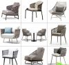 4pcs rattan patio outd...