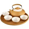 Bamboo woven porcelain...