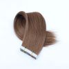 Brazilian hair extension tape in hair cuticle aligned human hair extensions blonde colors