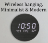 Product Name Wireless Digital Wooden LED Wall Clock Material MDF+PVC Function Time/Date/Week display:12/24H Switching Indoor temperature:â��/â�� Photoresistor sensorï¼�Automatic brightness adjustment Power DC5V/500mAh USB cable inc