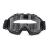 dirt bike helmet and goggles