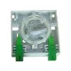 High quality PP material 2 ports indoor used Fiber optic face plate for FTTH