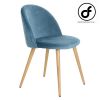 Dining Furniture Velvet Home Furniture Restaurant Modern light Luxury Upholstered Soft Fabric Velvet Dining Chairs