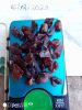 Red garnet and sapphire