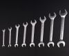 Double Open-End Wrench/Open Spanner, Matt, 17-19mm Cr-V