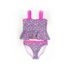 Girls' Beach Sport Halter Tankini 2-Piece Swimsuit