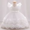 0-24M Flower Toddler Baby Girl Infant Princess Tutu Dress Baby Girl Ball Gown Wedding Party for Baby 1 Years Birthday