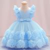 0-24M Flower Toddler Baby Girl Infant Princess Tutu Dress Baby Girl Ball Gown Wedding Party for Baby 1 Years Birthday