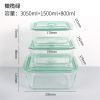 Hot Sales Oven Safe High Borosilicate Glass Vacuum Insulated Food Storage Container