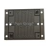 Custom high density electric conduction graphite plate for pem fuel cell