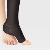 Compression Open-toed knee socks with a simple silicone-based elastic band ID-230