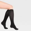 Compression Knee socks with a closed toe with a simple silicone-based elastic band ID-225