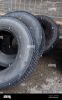 used truck tire scrap