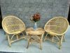 Rattan Chair set 2 chair 1 table