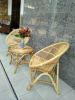 Rattan Chair set 2 chair 1 table