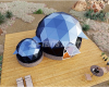 Innovative Modular Transparent Glass Domes Tent Seamless round house C